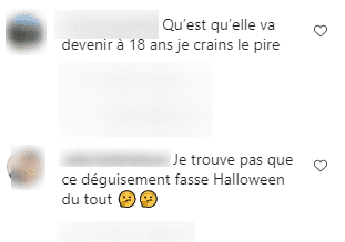 Commentaires des internautes sur la photo de Jade Hallyday. | Photo | Instagram / jadehallyday