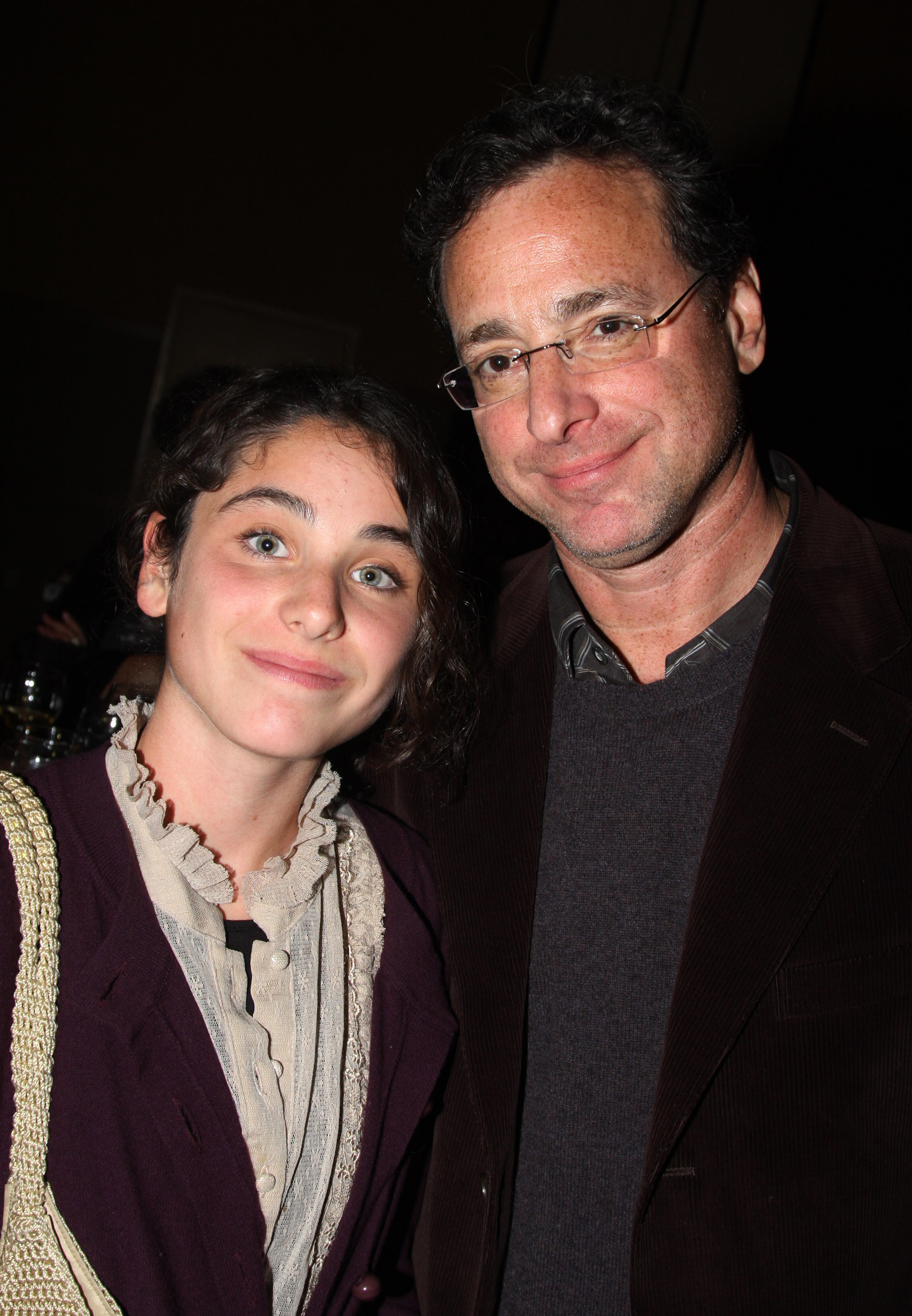 Bob Saget and Jennie Saget pose during the opening night party for the world premiere of "Minsky's" held at Ahmanson Theatre in Los Angeles, California on February 6, 2009. | Source: Getty Images