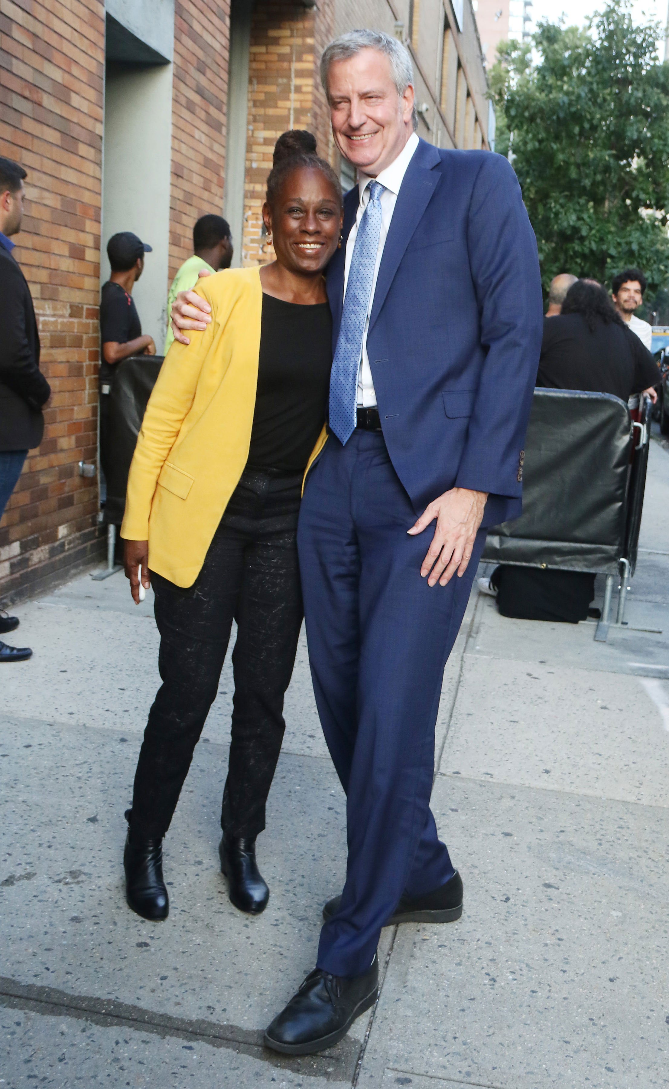  Chirlane McCray and Mayor of New York City and Presidential Candidate Bill de Blasio are seen on August 14, 2019 in New York City | Photo: GettyImages