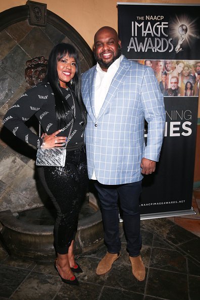 Pastor John Gray and wife Aventer Gray attend NAACP Image Awards special screening of OWN's "The Book Of John Gray" at Raleigh Studios | Photo: Getty Images