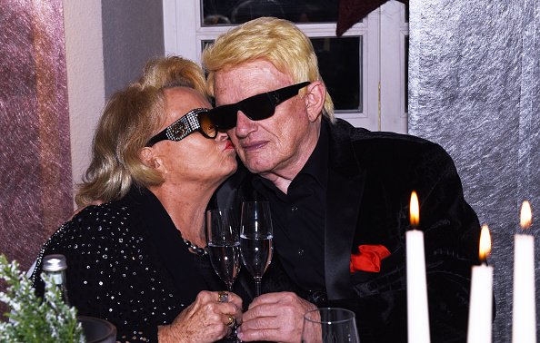 Heino und seine Frau Hannelore, 12. Dezember 2019 | Quelle: Getty Images
