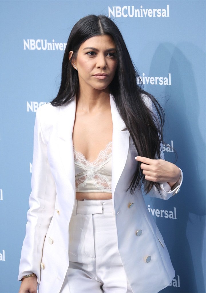 Kourtney Kardashian attending the NBCUNIVERSAL 2016 Upfront presentation at Radio City Music Hall in New York City, in May 2016. | Image: Getty Images.