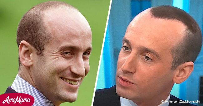 People mock Stephen Miller's spray-on hair after his last TV appearance 