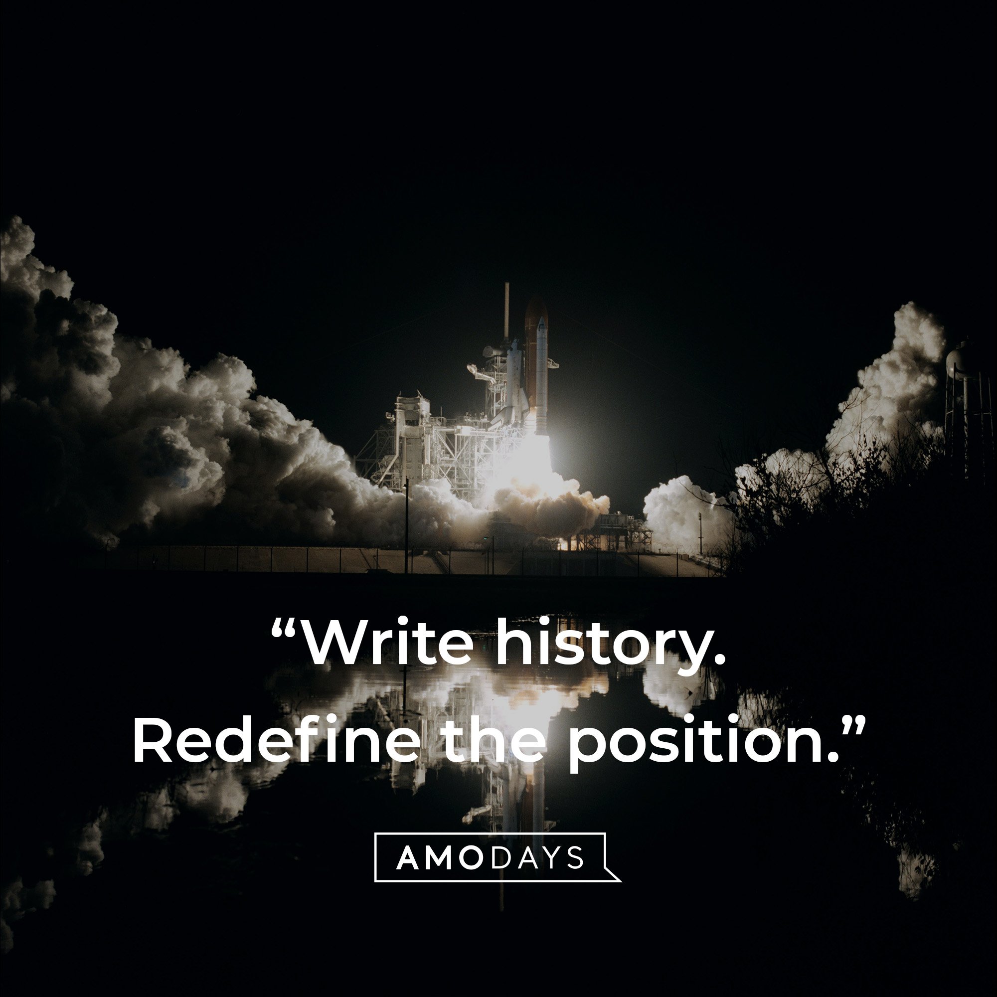 Nike’s quote: “Write history. Redefine the position.” | Source: AmoDays