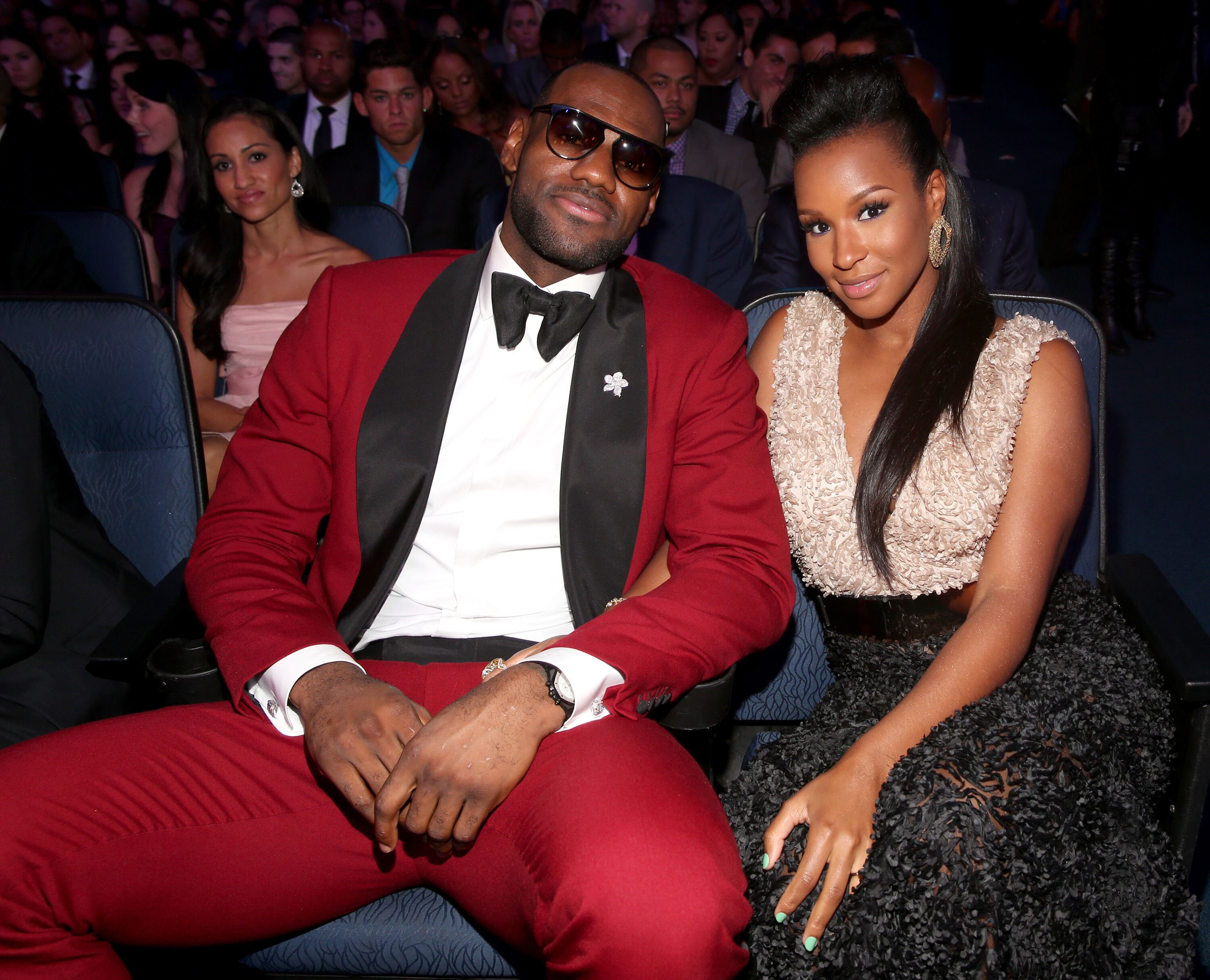 LeBron and Savannah James at NBA Gala/ Source: Getty Images