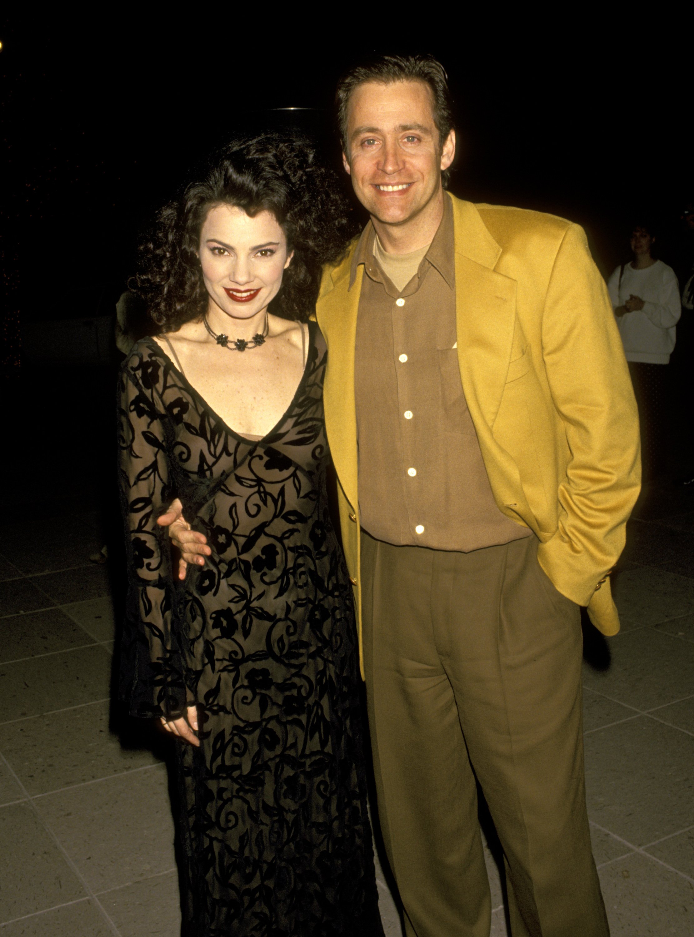 Fran Drescher and ex-husband Peter Marc Jacobson. | Source: Getty Images