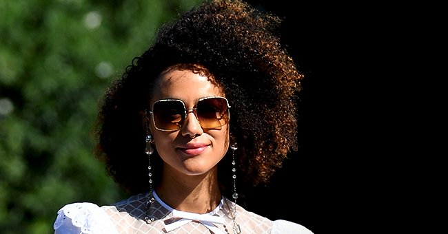 Nathalie Emmanuel arriving at the Excelsior during the 77th Venice Film Festival on September 08, 2020 | Photo: Getty Images