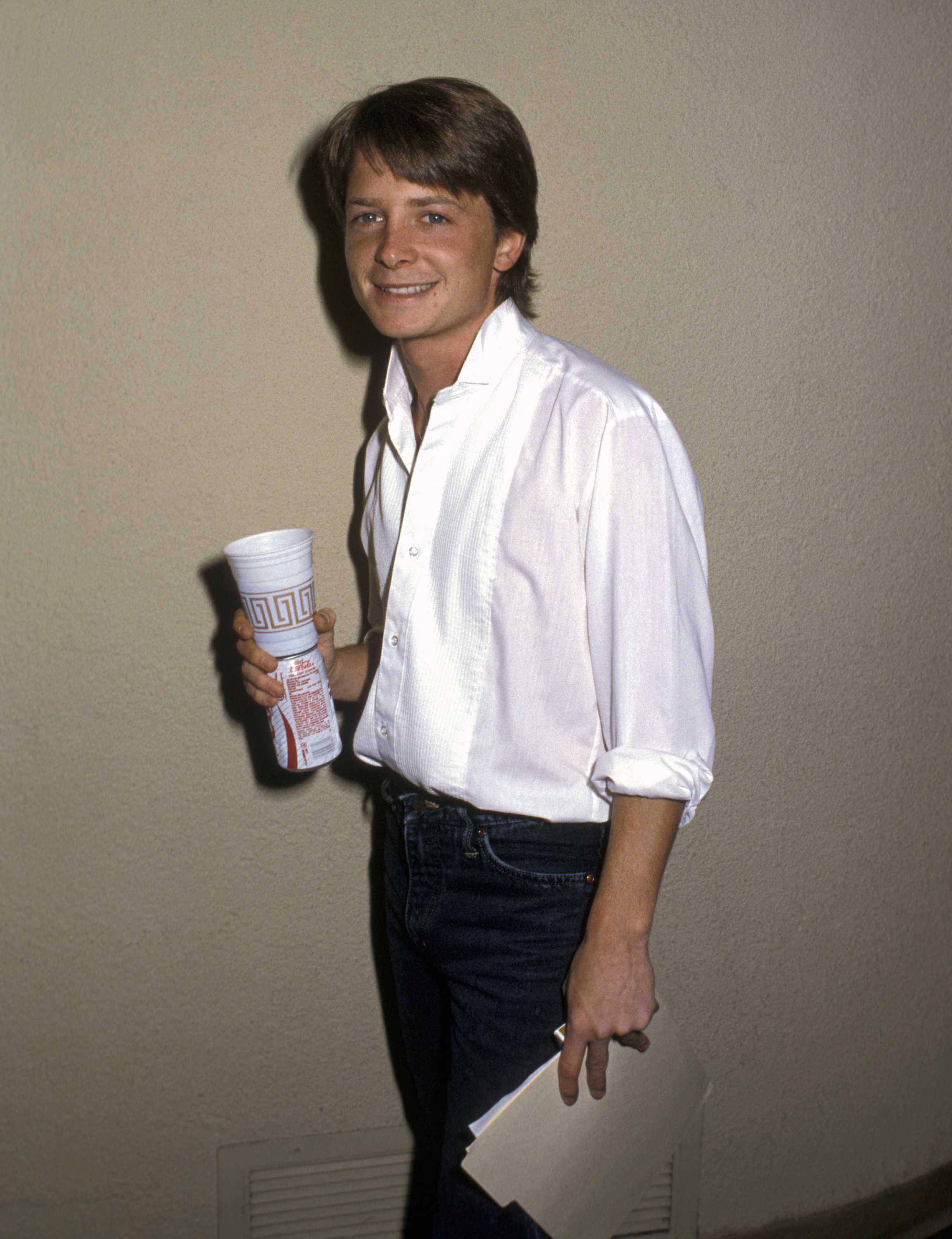 Michael J. Fox in Pasadena, California on September 22, 1985 | Source: Getty Images