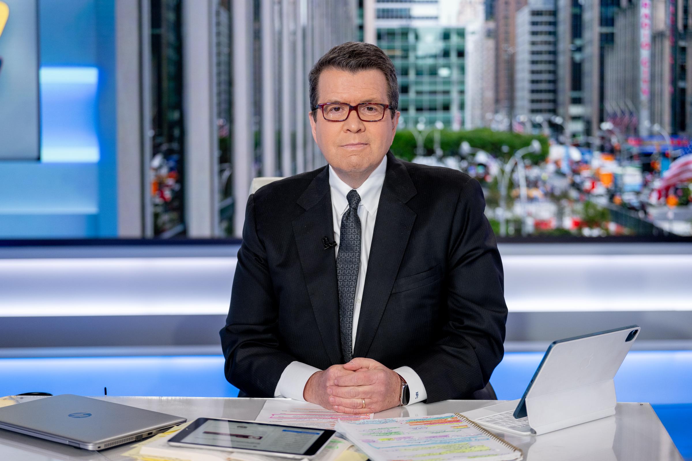 Neil Cavuto during a conversation with The Carlyle Group Co-Founder David Rubenstein on "Cavuto Coast To Coast" on September 19, 2022, in New York City | Source: Getty Images