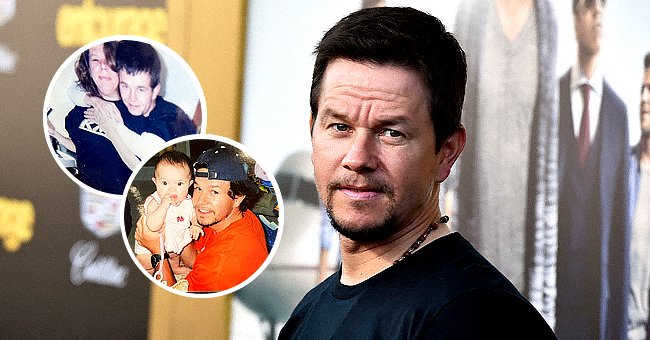Mark Wahlberg on June 1, 2015 in Westwood, California and Walhberg's Instagram post from September 2, 2021 | Photo: Getty Images - Instagram.com/markwahlberg