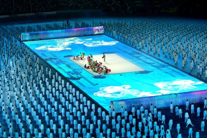 2008 Summer Olympics opening ceremony | Source: Wikimedia Commons