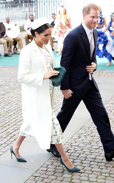 Meghan Markle and Prince Harry attend the Commonwealth Service on Commonwealth Day at Westminster Abbey on March 11, 2019 in London, England. | Source: Getty Images