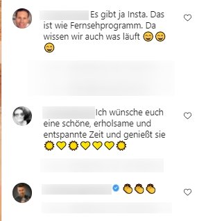 Screenshot des Kommentarbereichs unter dem von Dieter Bohlen geteilten Video | Quelle: Instagram/dieterbohlen