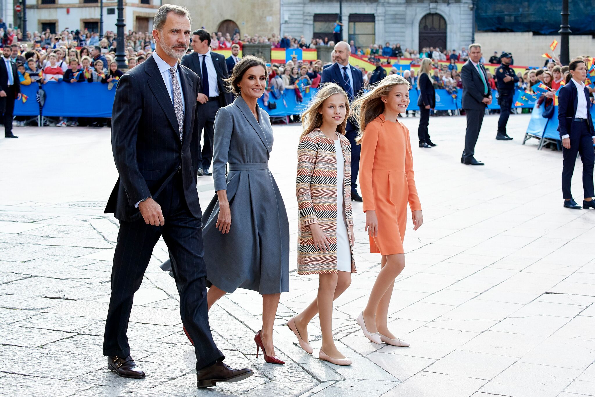 Familia Real Española en Oviedo. │Imagen tomada de: Getty Images Familia Real Española en Oviedo. │Imagen tomada de: Getty Images