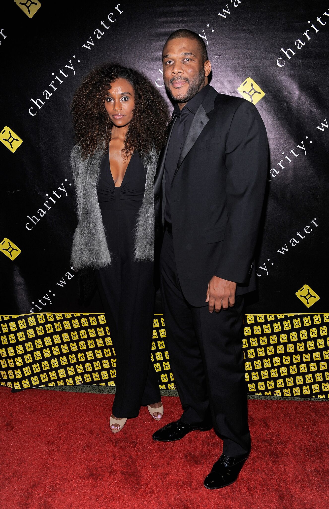 Model Gelila Bekele and writer/director Tyler Perry pose for a photo at the 6th Annual Charity: Ball at the 69th Regiment Armory | Photo: Getty Images