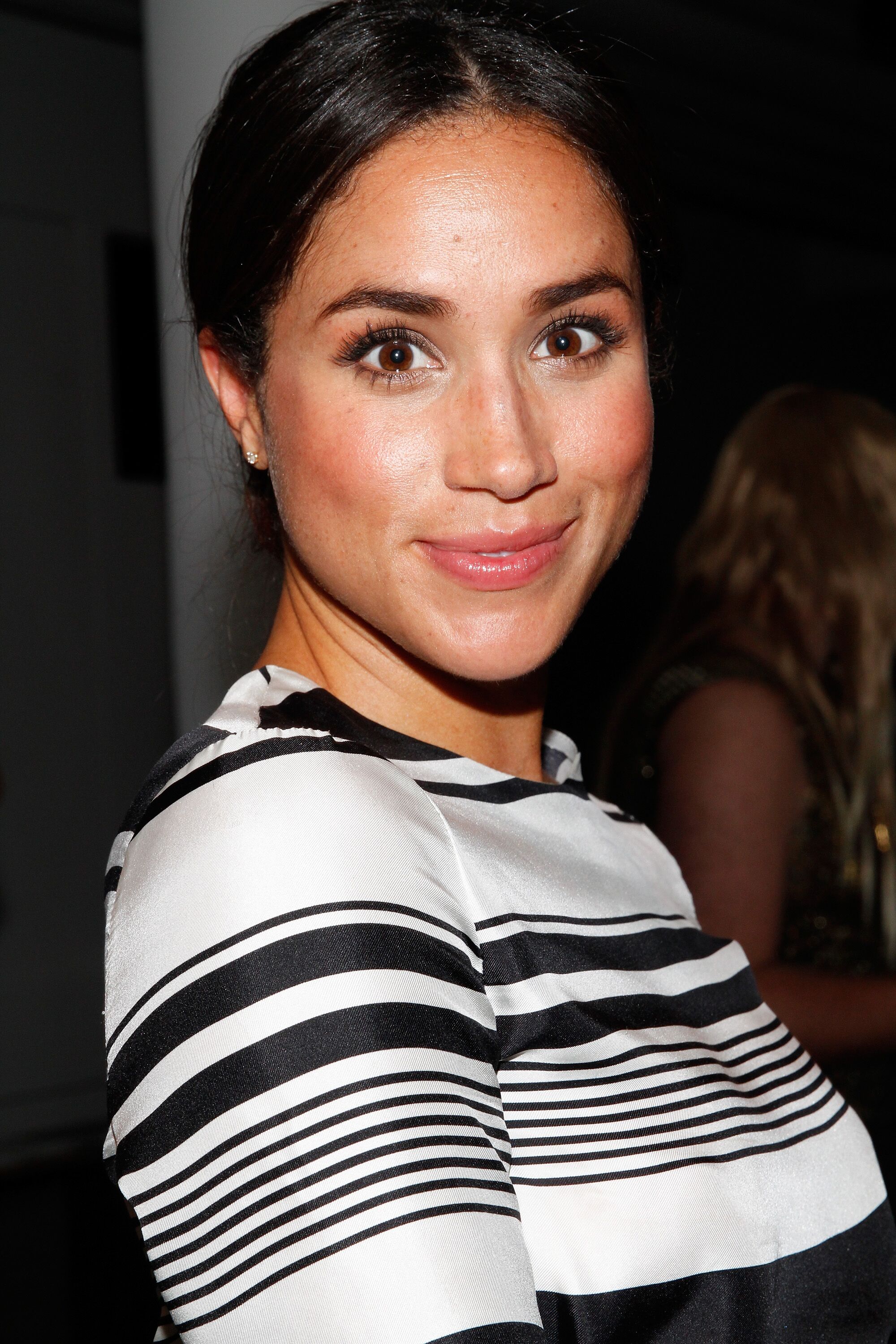 Model Meghan Markle attends the Peter Som fashion show during Mercedes-Benz Fashion Week Spring 2015 at Milk Studios | Photo: Getty Images