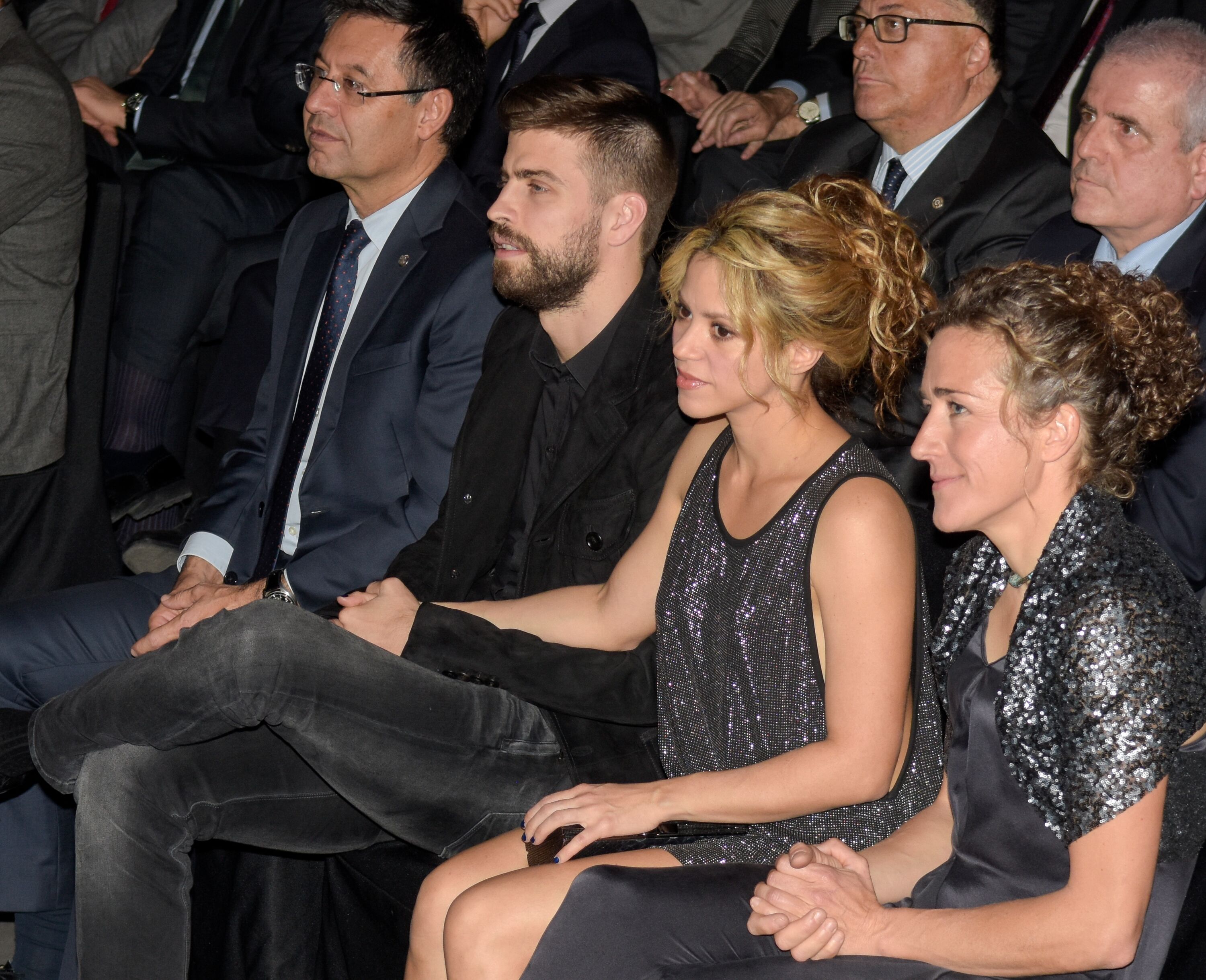 Shakira junto a su esposo. │Foto: Getty Images