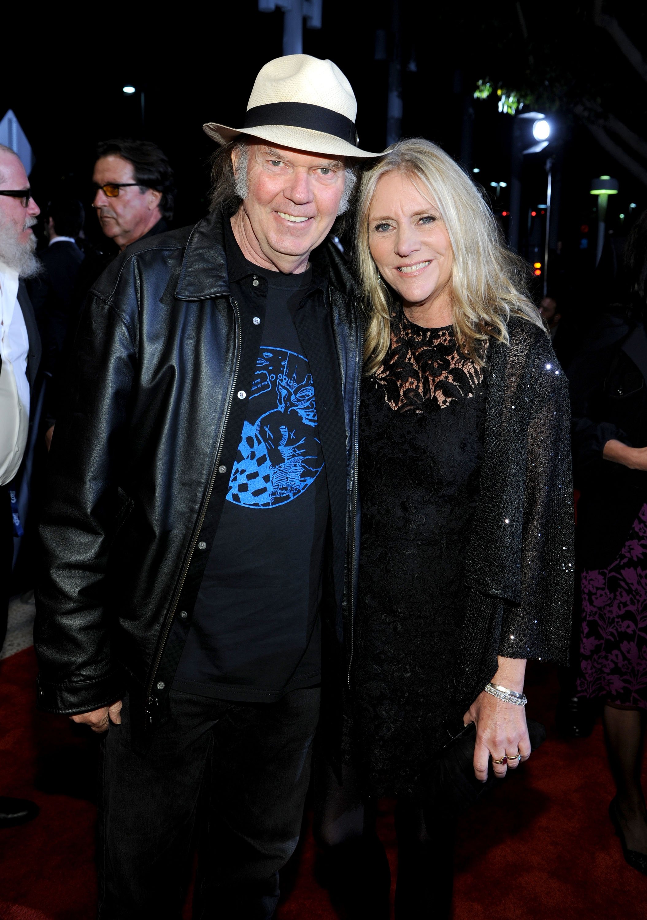 Neil Young and Pegi Young attend the 2012 MusiCares Person of the Year Tribute in Los Angeles, California on February 10, 2012 | Photo: Getty Images