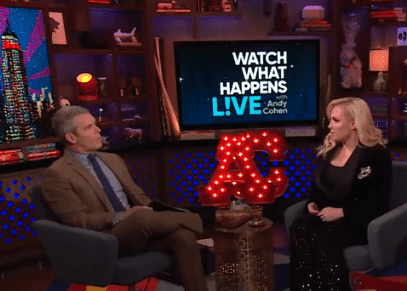 Meghan McCain talks about her fight with Abby Huntsman with Andy Cohen on his late night show. | Source: YouTube/ Watch What Happens Live with Andy Cohen.