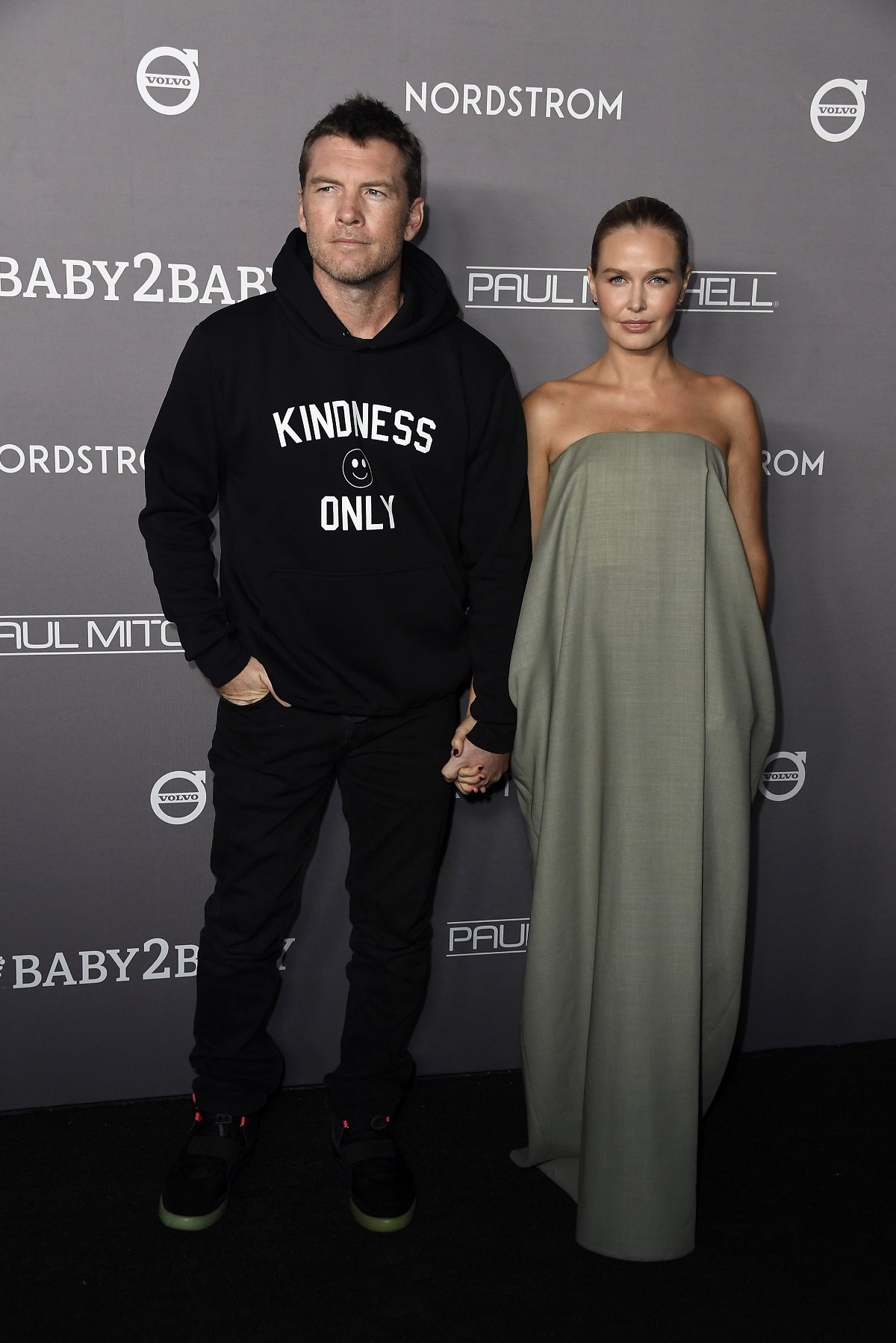 Sam Worthington and Lara Worthington on November 09, 2019 in Culver City, California | Source: Getty Images 