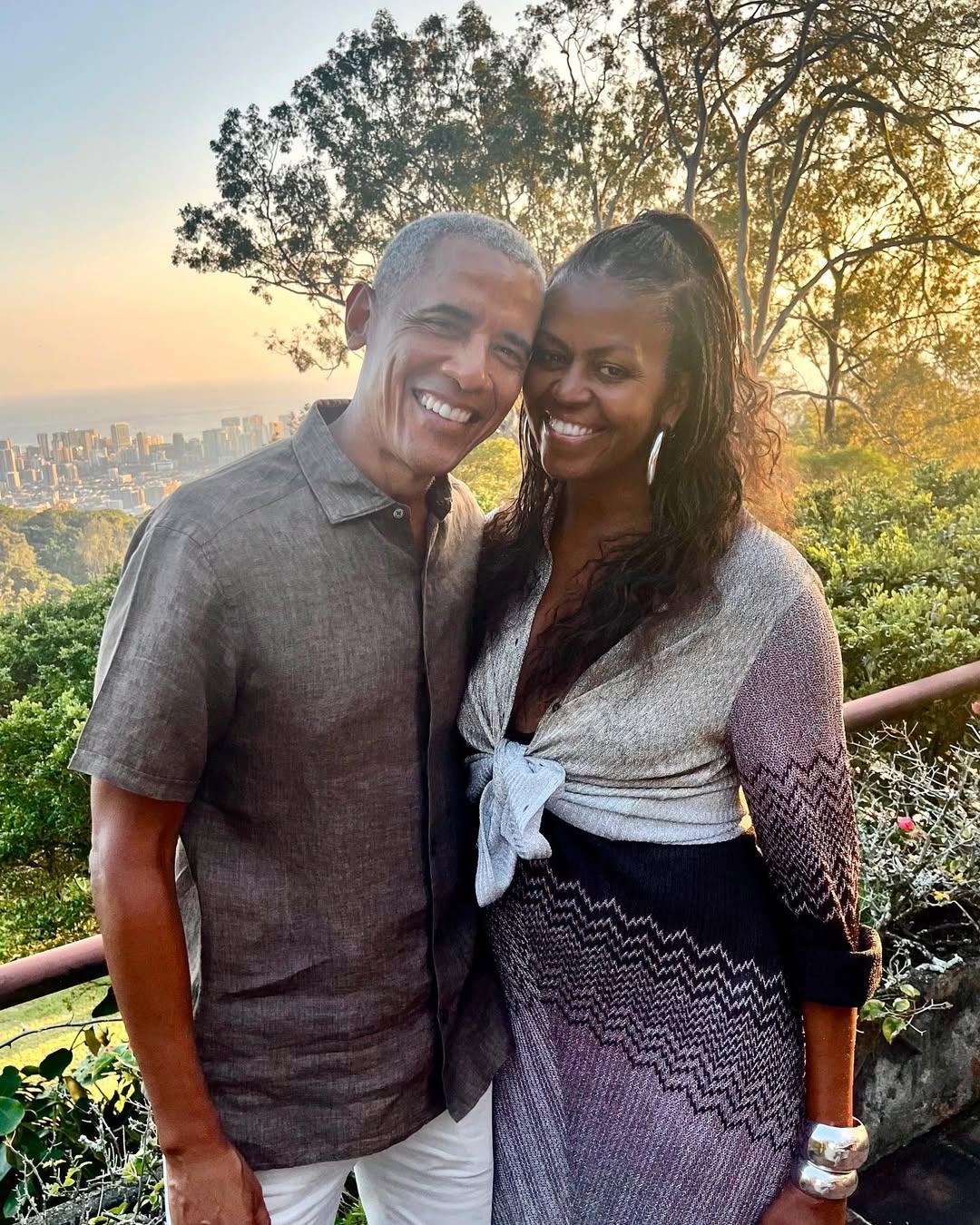 Barack and Michelle Obama from a post dated October 3, 2023. | Source: Instagram/michelleobama