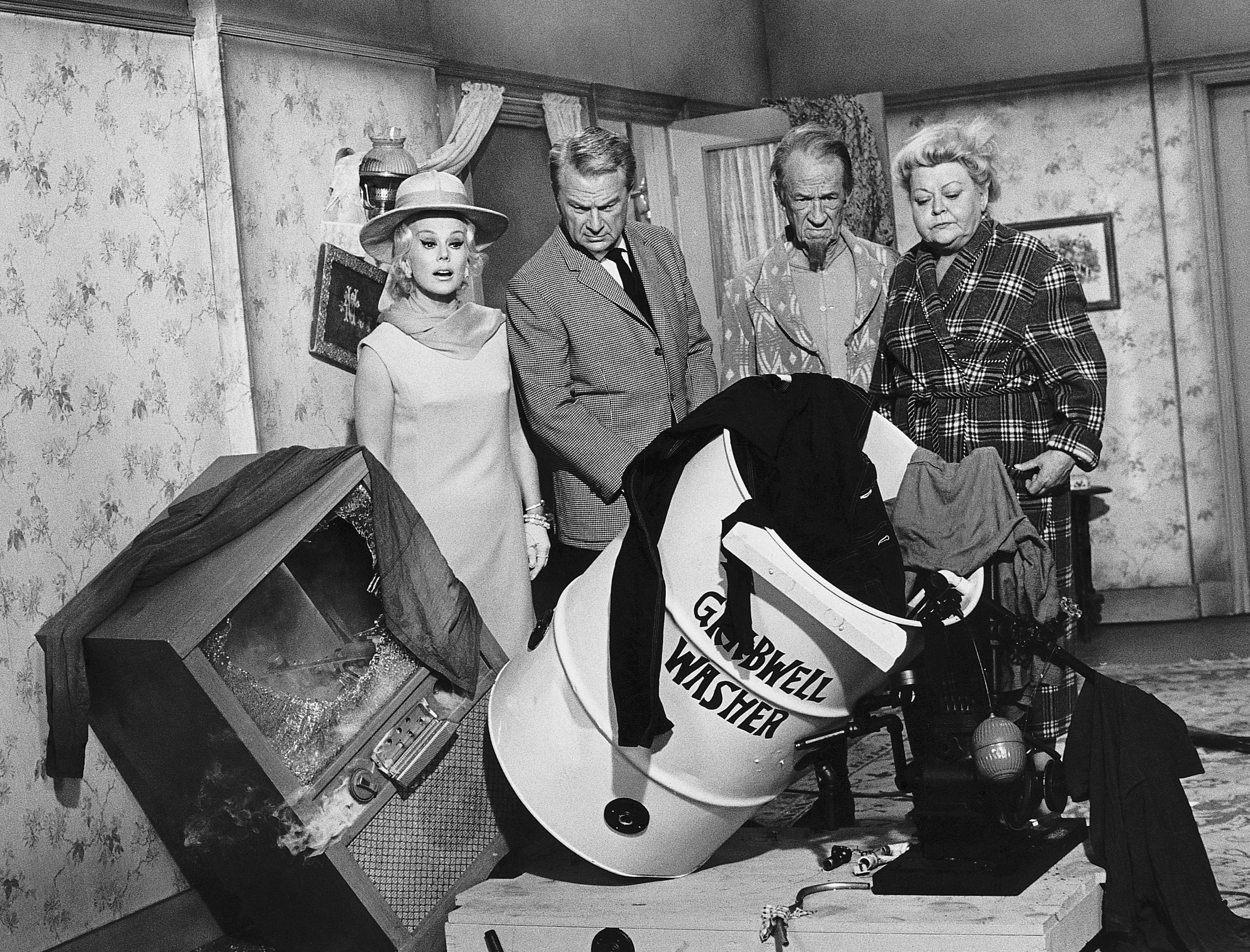 A scene from the long-running television series "Green Acres" publicity handout, circa 1965-1969. | Source: Getty Images