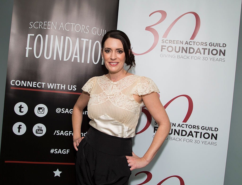  Paget Brewster attends SAG Foundation's "Conversations" series screening of "Grandfathered" at SAG Foundation Actors Center | Getty Images