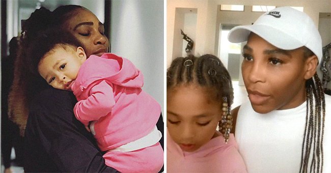 Serena Williams and her daughter Olympia. | Photo: Instagram/Serenawilliams