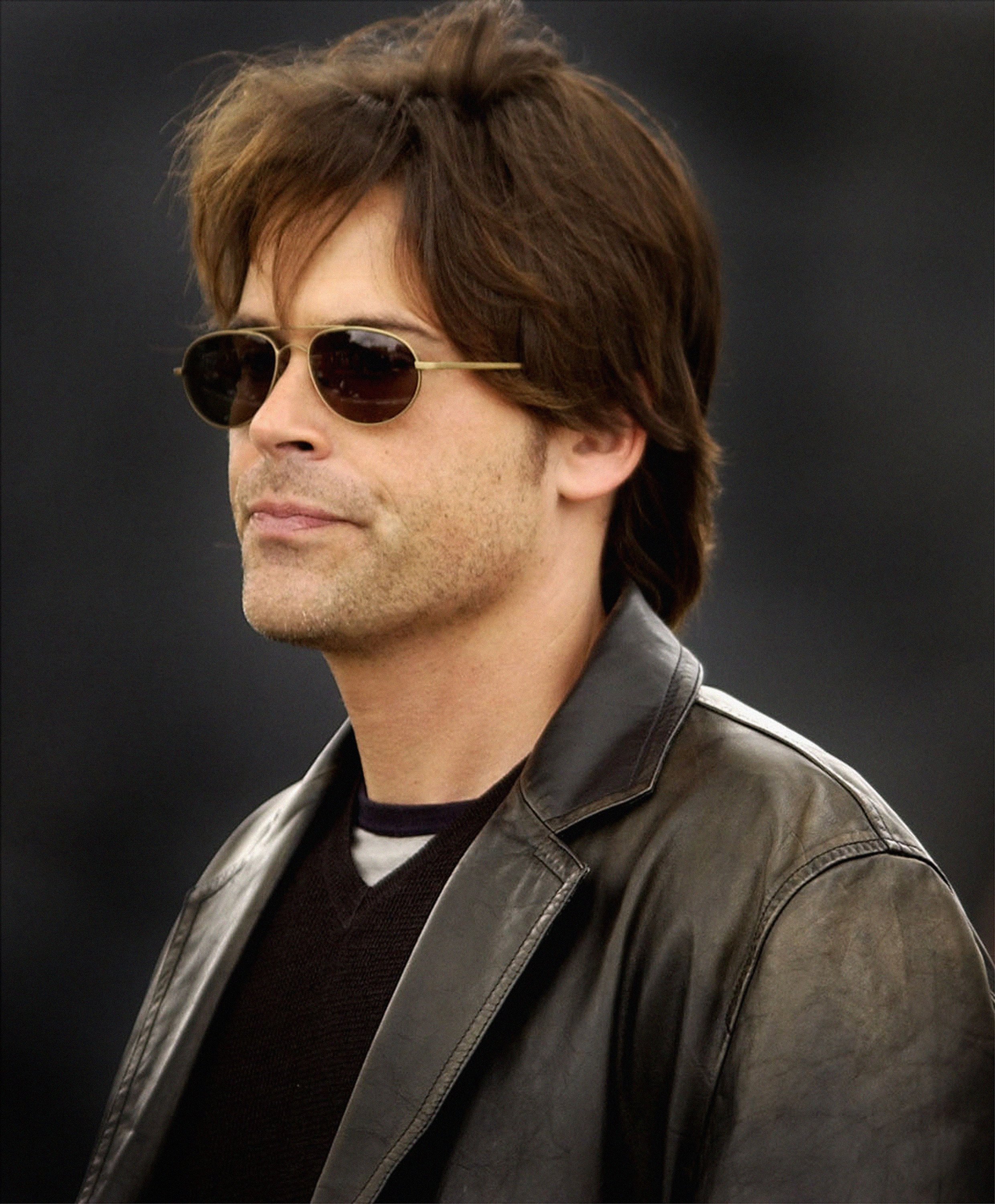 Rob Lowe during the shooting of the mini-series "Salems Lot" on April 30, 2003 in Creswick in Victoria, Australia. / Source: Getty Images
