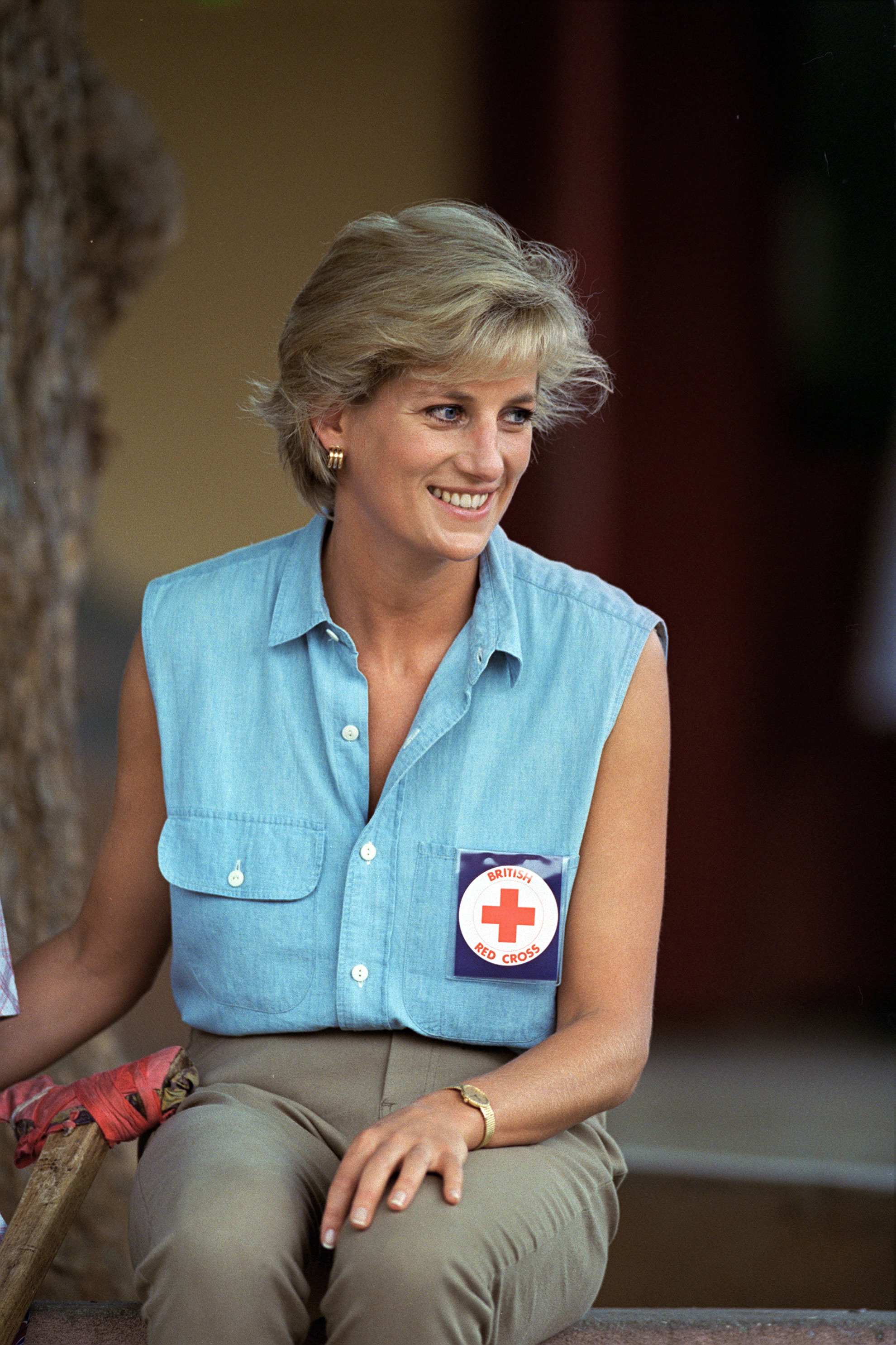 Princess Diana in Luanda, Angola | Source: Getty Images