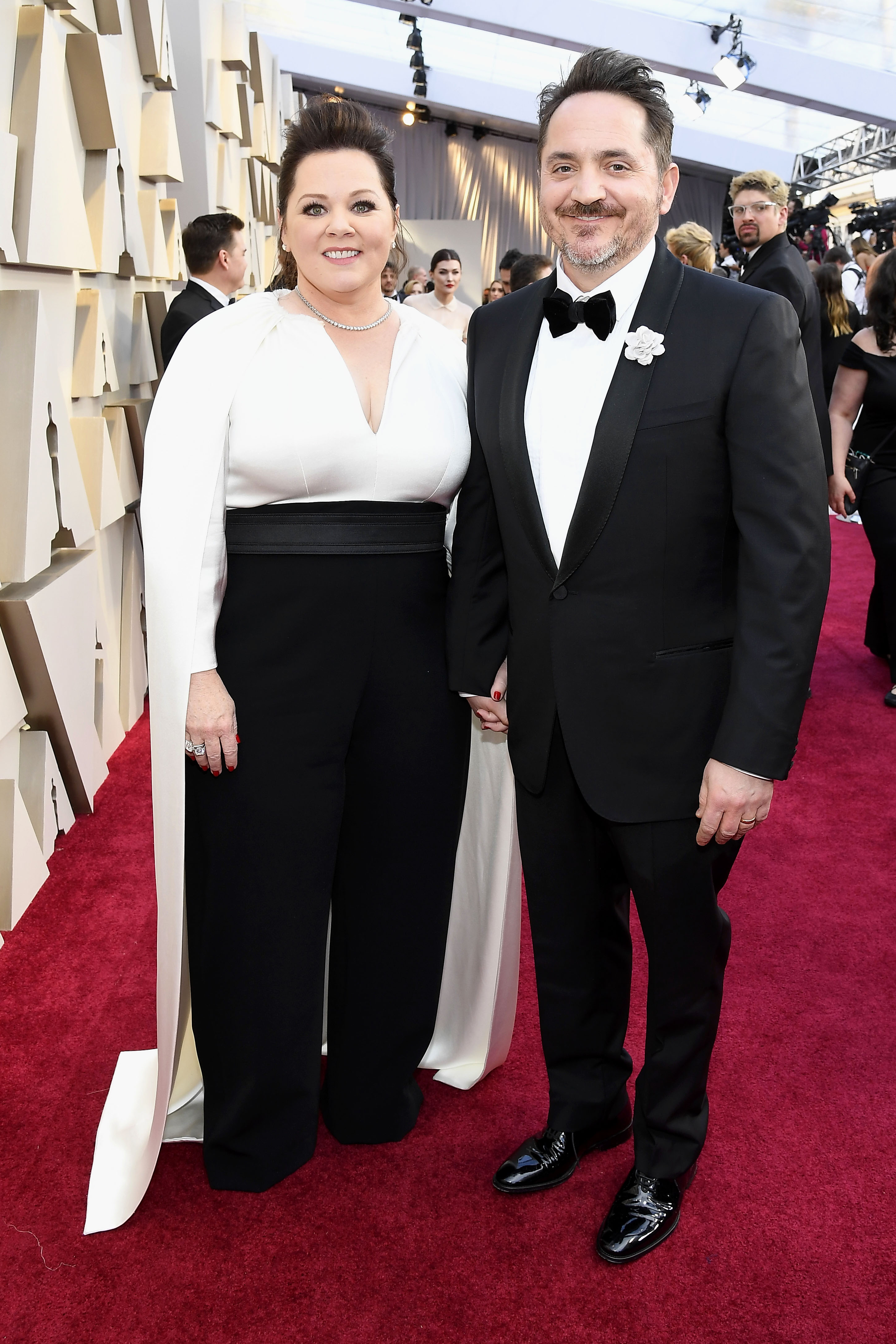 Ben Falcone and Melissa McCarthy in Hollywood, California on February 24, 2019 | Source: Getty Images
