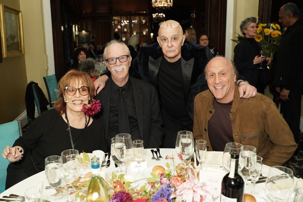 Joy Behar, Steve Janowitz, and friends on October 05, 2019 in New York City | Source: Getty Images