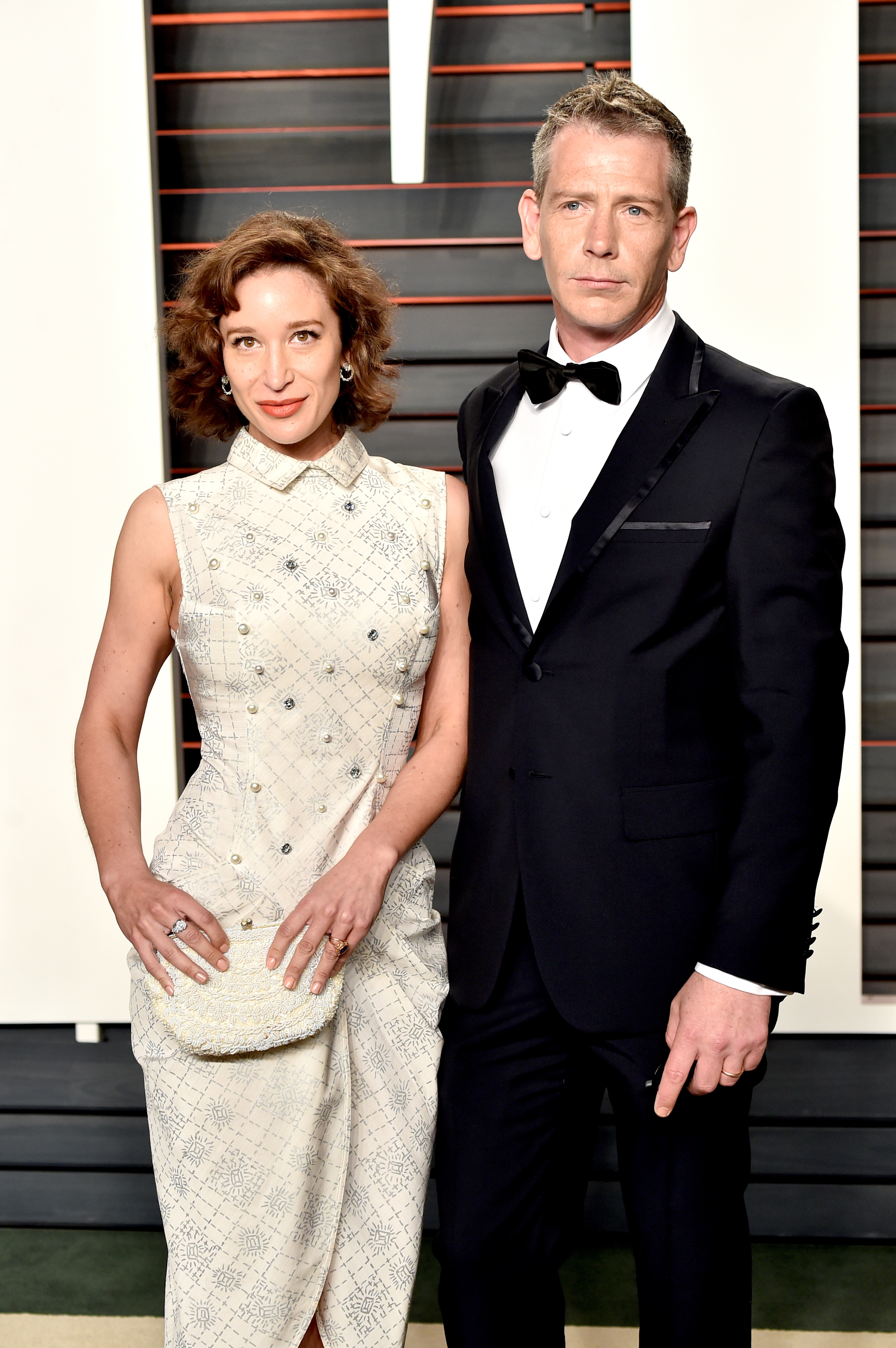 Emma Forrest and Ben Mendelsohn at the 2016 Vanity Fair Oscar Party on February 28, 2016, in Beverly Hills, California. | Source: Getty Images