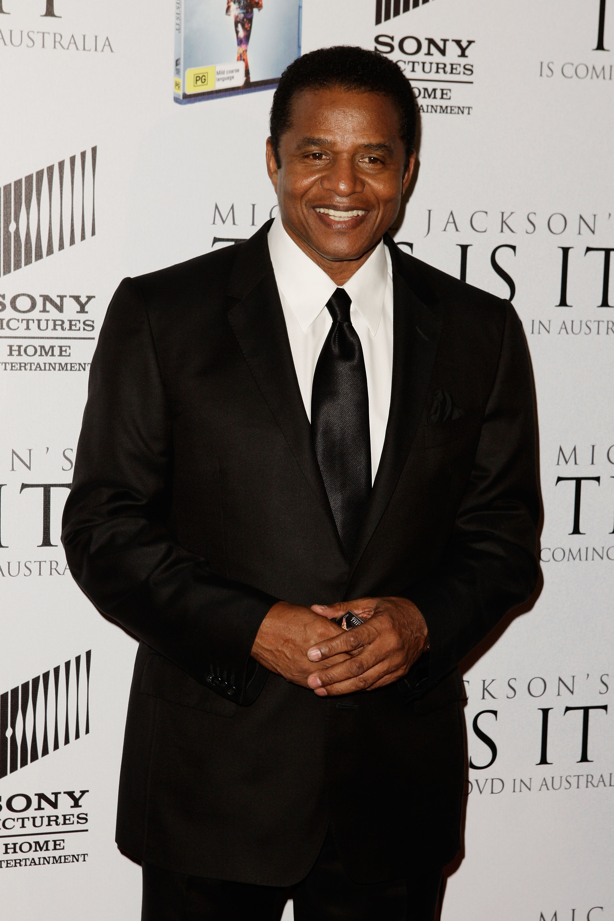 Jackie Jackson at the VIP Tribute show to mark the DVD release of the Michael Jackson documentary "This Is It" on March 2, 2010, in Sydney, Australia. | Source: Getty Images