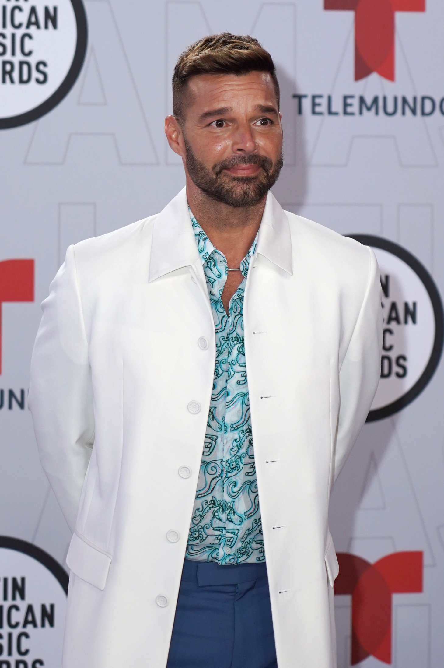 Ricky Martin asiste a los Latin American Music Awards 2021 en BB&T Center el 15 de abril de 2021 en Sunrise, Florida. | Foto: Getty Images