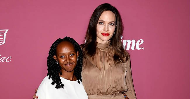 Zahara Jolie-Pitt and Angelina Jolie pictured at Variety's Power Of Women event presented by Lifetime, Beverly Hills, California. | Photo: Getty Images
