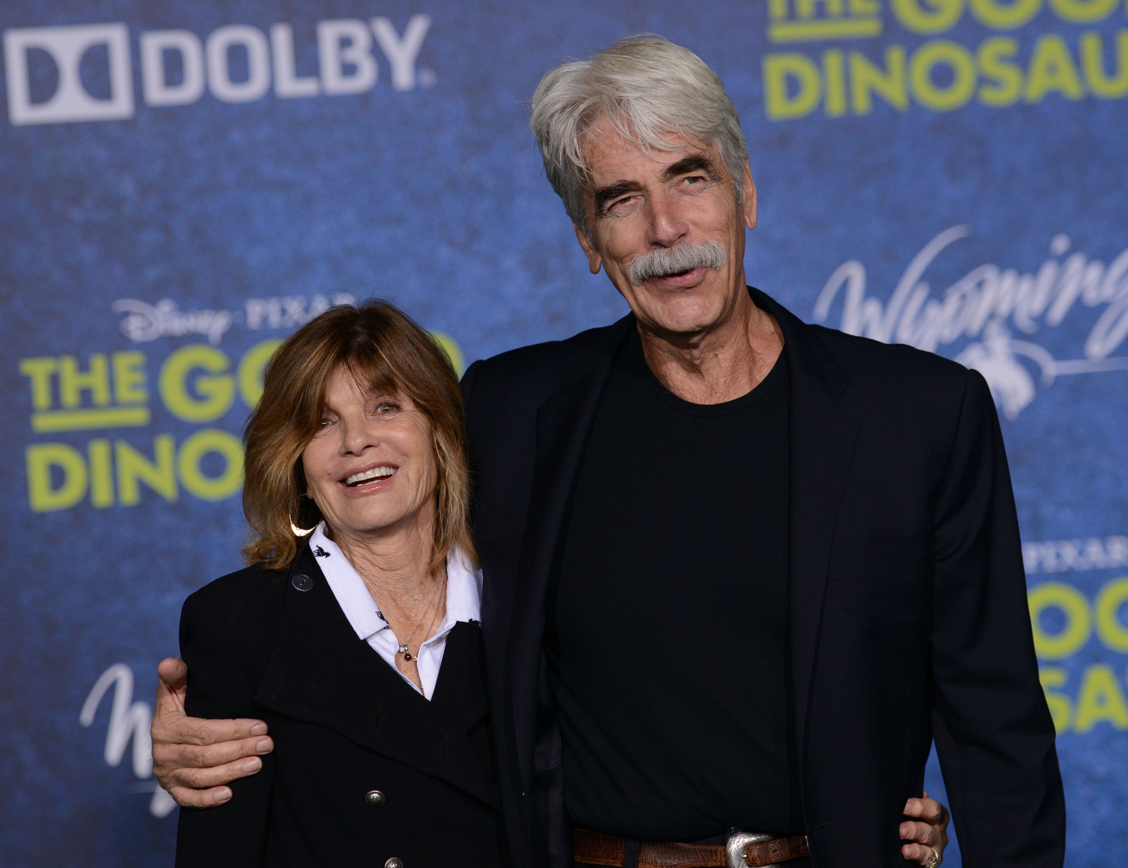 Sam Elliott and his wife Katherine Ross at the premiere of "The Good Dinosaur" in, California in 2015 | Source: Getty Images