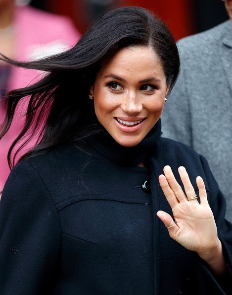 Meghan, Duchess of Sussex departing after visiting the Bristol Old Vic in Bristol, England | Photo: Getty Images