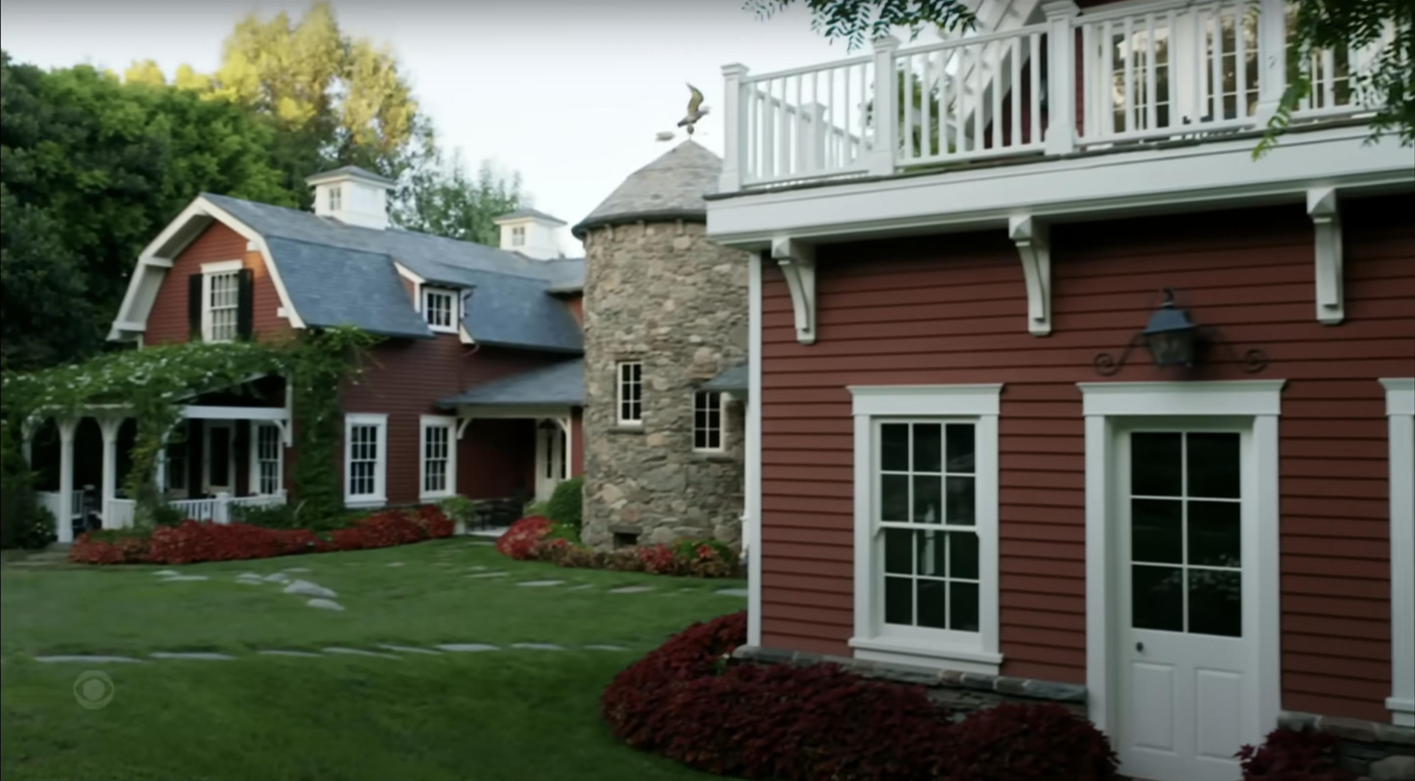 A view of Barbra Streisand and James Brolins home, posted on Novmeber 14, 2023 | Source: YouTube/The Late Show with Stephen Colbert