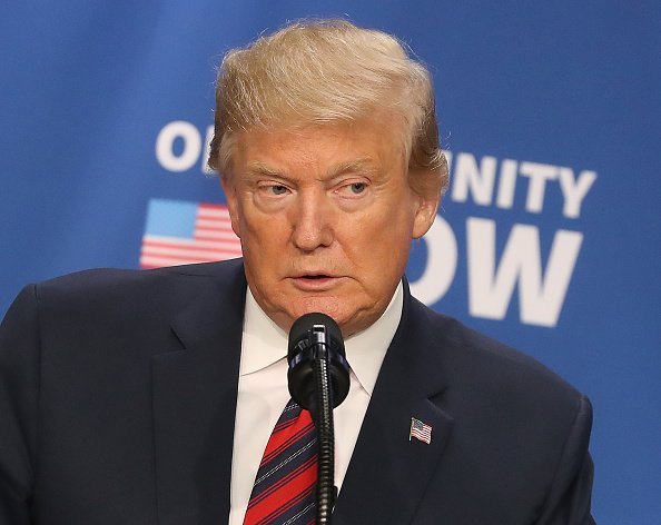 President Donald Trump at the Eisenhower Executive Office Building on April 17, 2019 in Washington, DC. | Photo: Getty Images