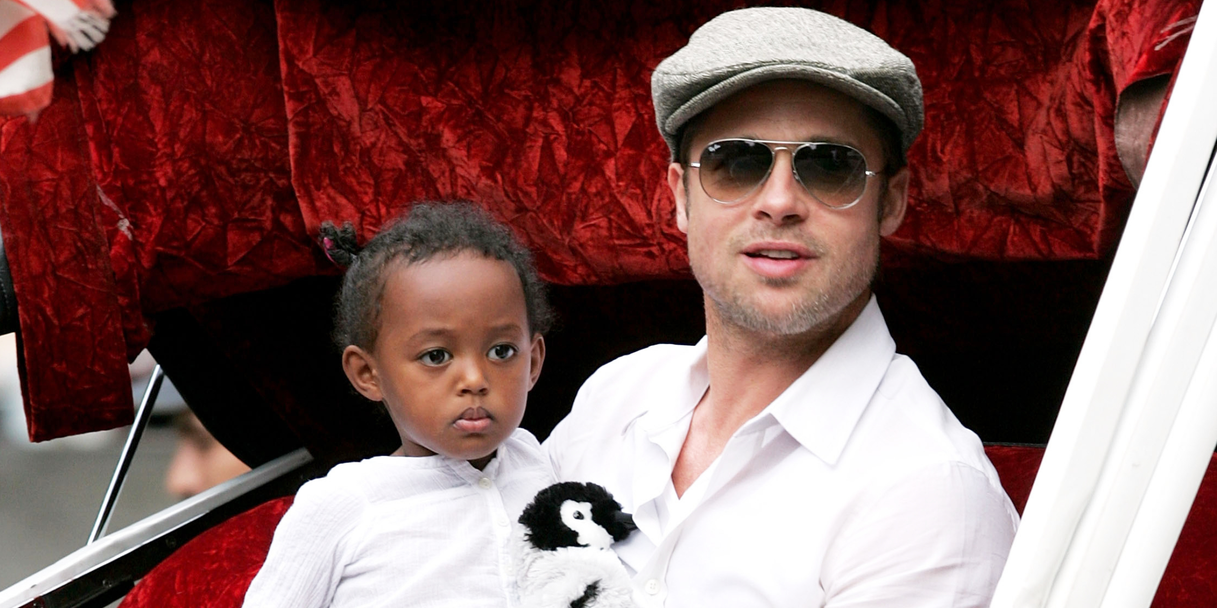 Zahara Marley Jolie and Brad Pitt | Source: Getty Images