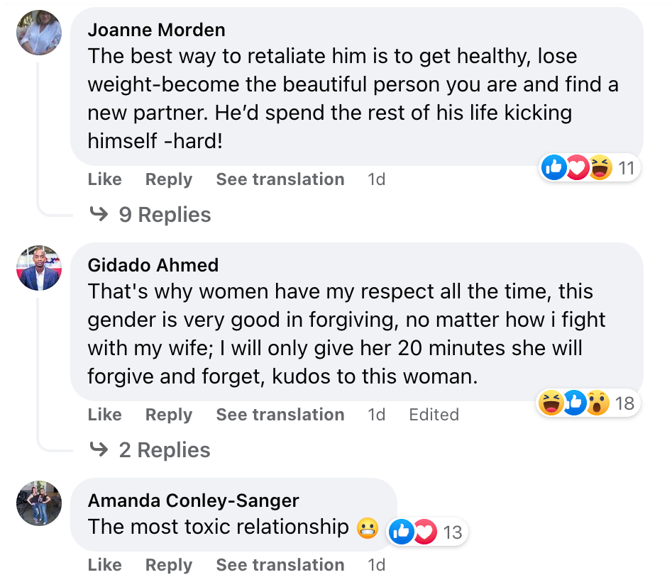 Fan comments on Daily Mail's Facebook post about Karen and Andrew Sawyer's case on July 4, 2023. | Source: Facebook/Daily Mail