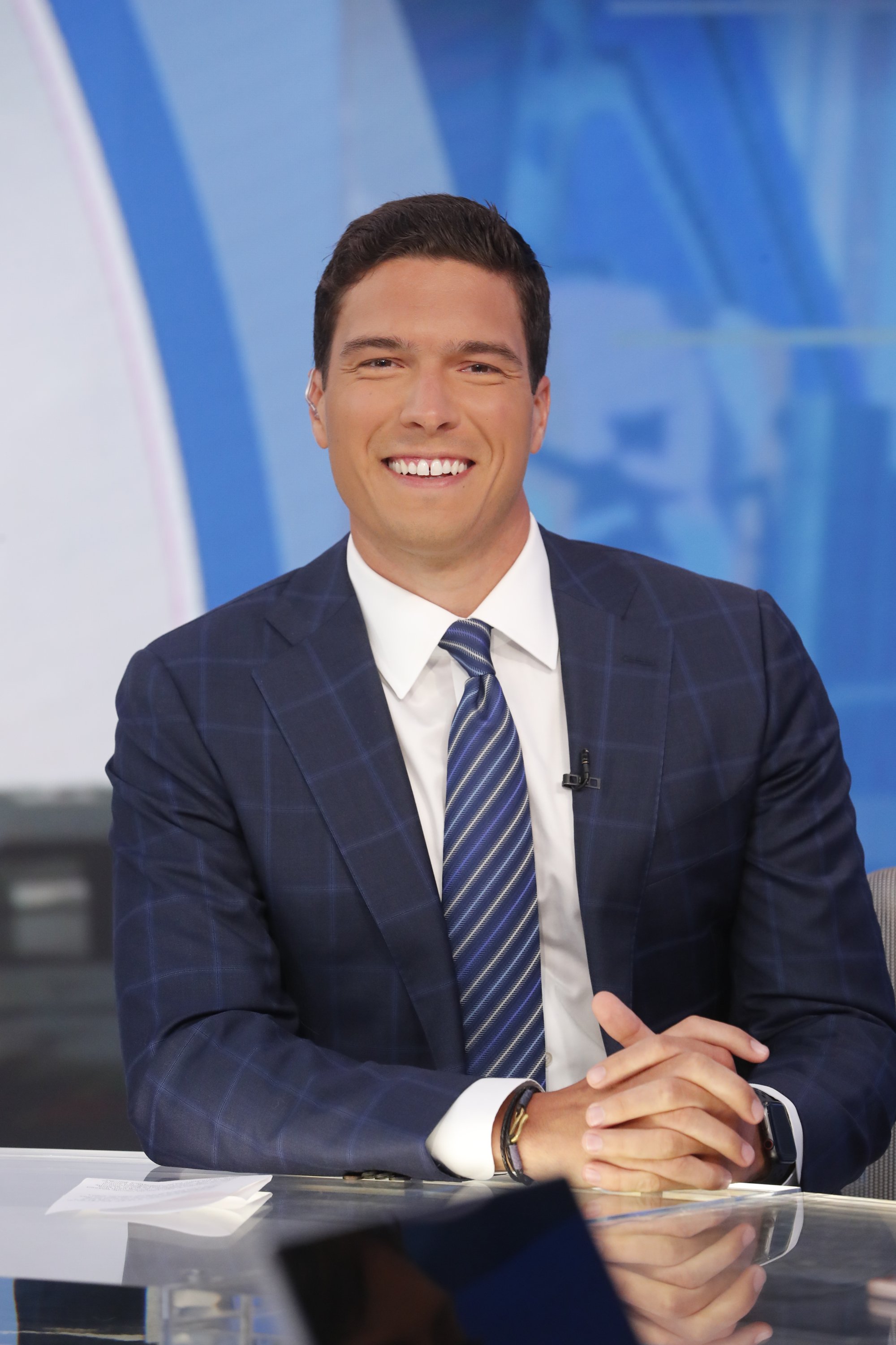 Will Reeve on "Good Morning America" set on August 21, 2019 | Source: Getty Images