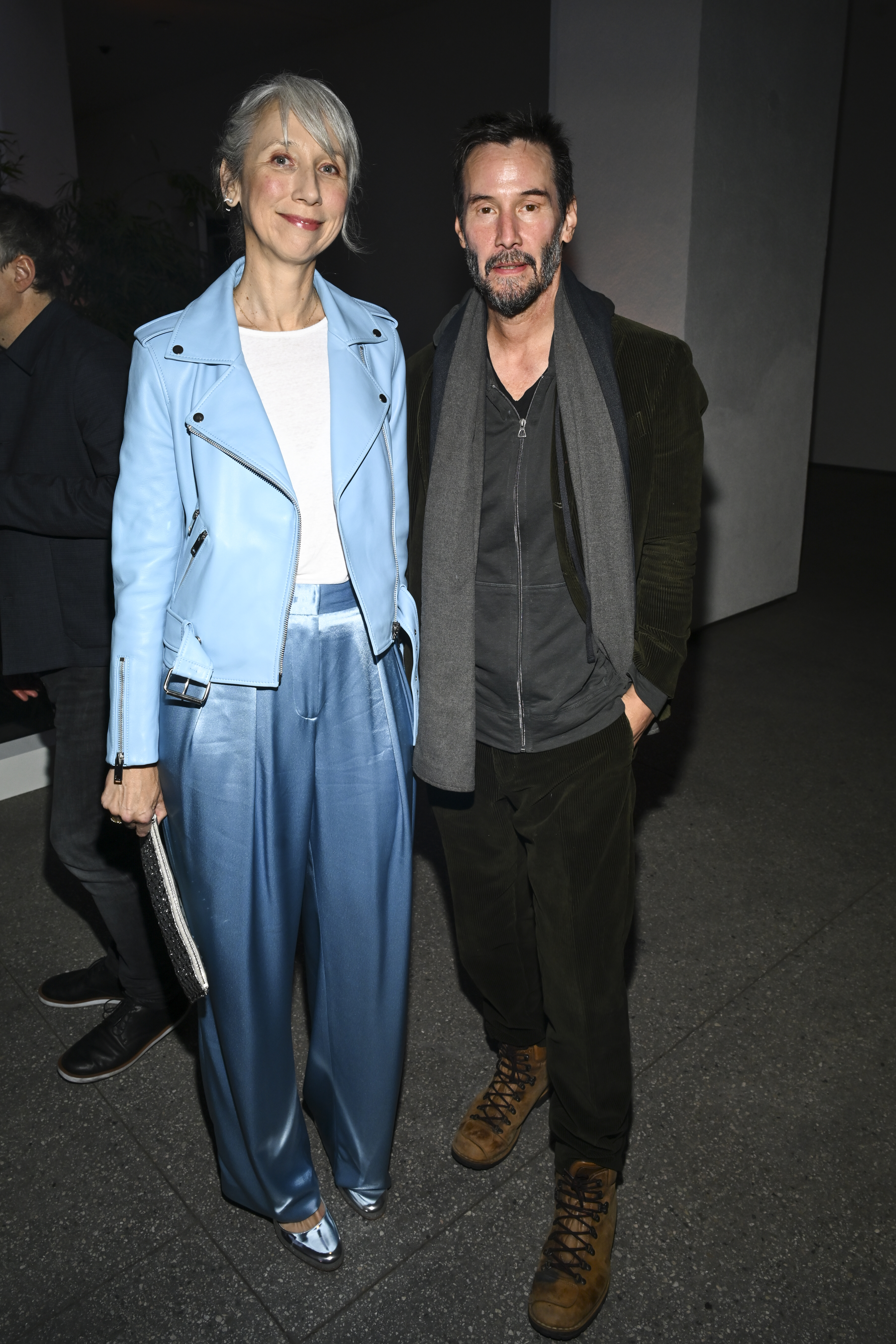 Alexandra Grant and Keanu Reeves at the 19th Annual Hammer Museum Gala in the Garden in Los Angeles, California on May 4, 2024 | Source: Getty Images