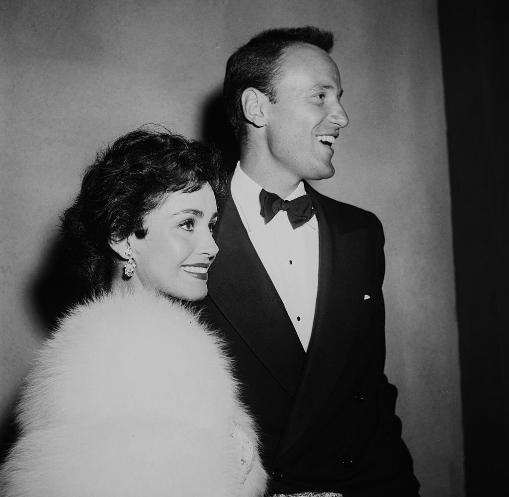 Actress Susan Cabot with guest attend a premiere in Los Angeles, California. | Photo: Getty Images