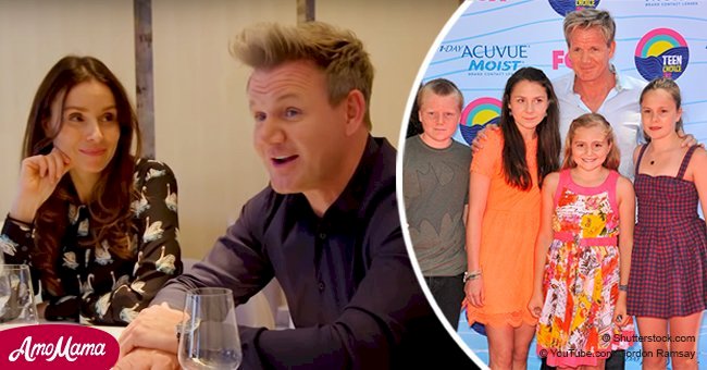 Gordon Ramsay is ready to cry after seeing a surprise dinner his kids made for his 50th birthday