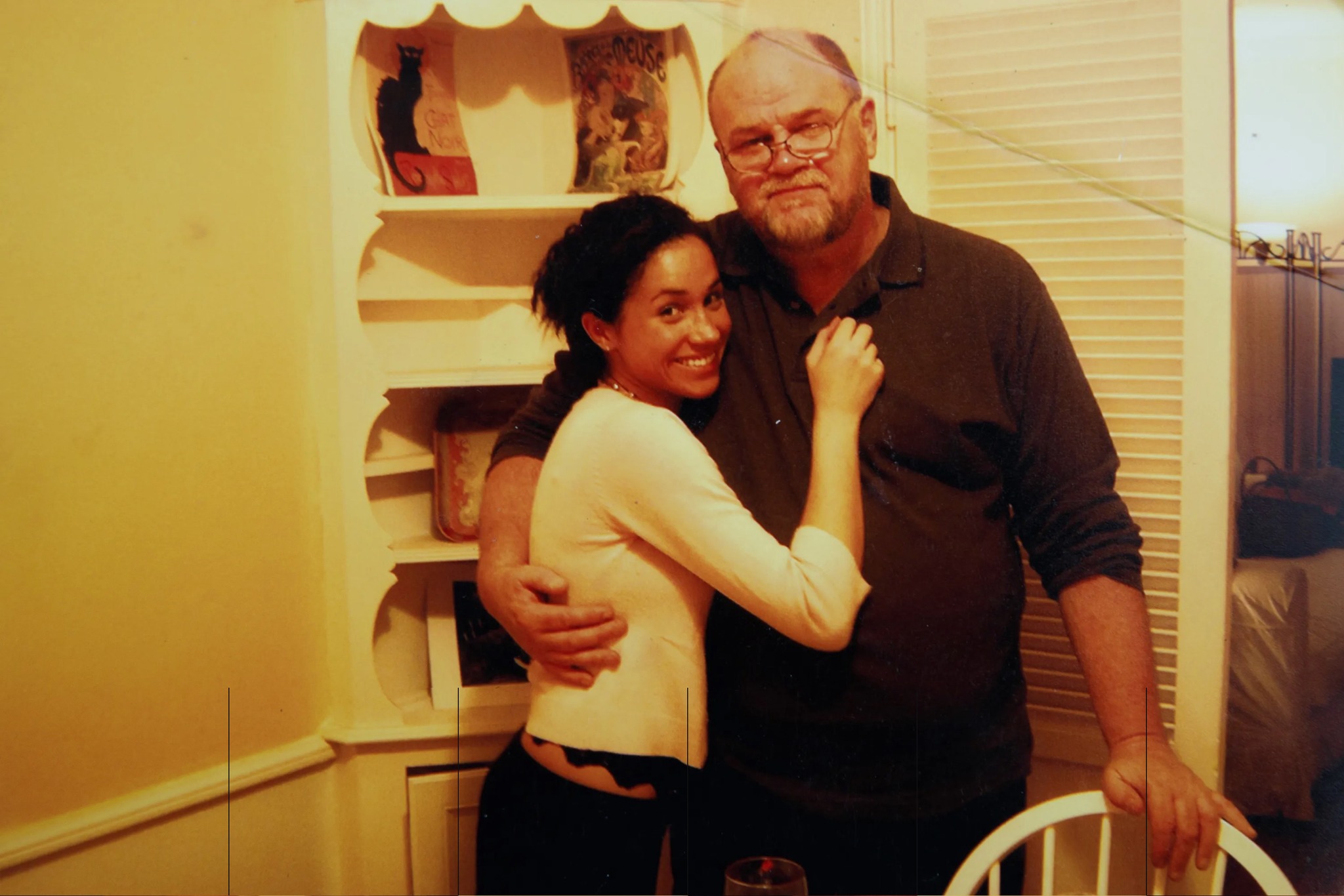 Meghan Markle is pictured with her dad, dated January 7, 2024 | Source: Facebook/MeghanDuchessOfSussex