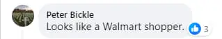 User comment, dated September 2023 | Source: Facebook/DailyMail
