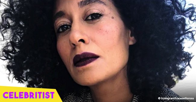 Tracee Ellis Ross turns up the heat in pink off-shoulder dress & matching high-heeled boots in pic 