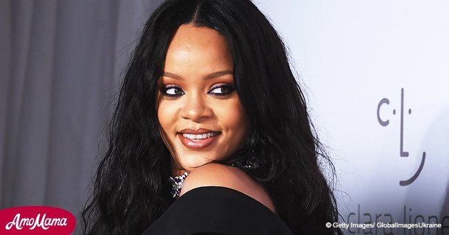 Rihanna puts on an eye-popping display in a tight leather dress during her recent appearance